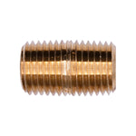 7/8" Brass Classose Nipple Pipe Threads