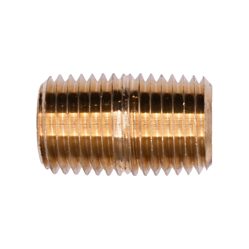7/8" Brass Classose Nipple Pipe Threads