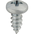 #4x1/4" Phillips Pan Head Tapping Screw, Type A/AB, Zinc
