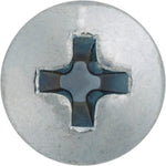 #4x1/4" Phillips Pan Head Tapping Screw, Type A/AB, Zinc