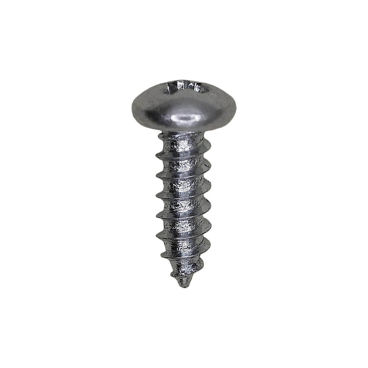 #4x3/8" Phillips Pan Head Tapping Screw, Type A/AB, Zinc