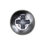#4x1/2" Phillips Pan Head Tapping Screw, Type A/AB, Zinc