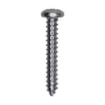 #4x3/4" Phillips Pan Head Tapping Screw, Type A/AB, Zinc