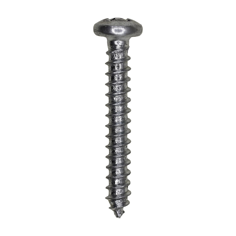#6x1" Phillips Pan Head Tapping Screw, Type A/AB, Zinc