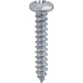#8x1" Phillips Pan Head Tapping Screw, Type A/AB, Zinc
