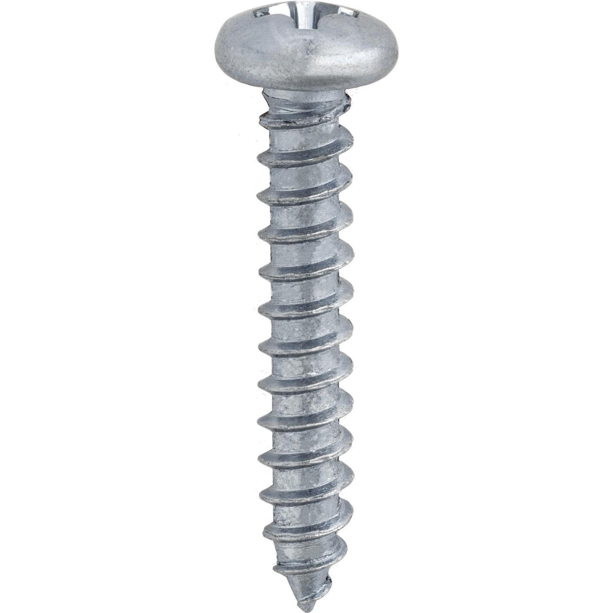 #8x1" Phillips Pan Head Tapping Screw, Type A/AB, Zinc