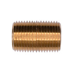 3/8" NPTx1" Brass Close Nipple Classose Thread