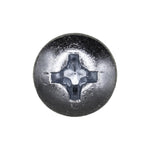 #8x1-1/4" Phillips Pan Head Tapping Screw, Type A/AB, Zinc