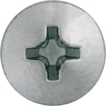 #10x1" Phillips Pan Head Tapping Screw, Type A/AB, Zinc