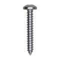 #10x1-1/4" Phillips Pan Head Tapping Screw, Type A/AB, Zinc
