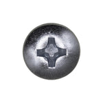 #10x1-1/4" Phillips Pan Head Tapping Screw, Type A/AB, Zinc