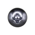 #10x1-1/2" Phillips Pan Head Tapping Screw, Type A/AB, Zinc