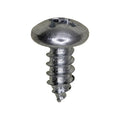 #12x1/2" Phillips Pan Head Tapping Screw, Type A/AB, Zinc