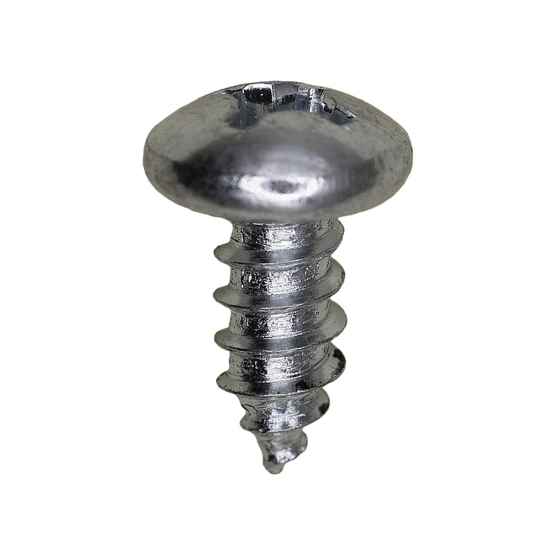#12x1/2" Phillips Pan Head Tapping Screw, Type A/AB, Zinc