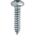 #12x1" Phillips Pan Head Tapping Screw, Type A/AB, Zinc