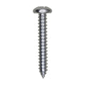 #12x1-1/2" Phillips Pan Head Tapping Screw, Type A/AB, Zinc