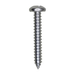 #12x1-1/2" Phillips Pan Head Tapping Screw, Type A/AB, Zinc