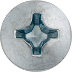 #14x1/2" Phillips Pan Head Tapping Screw, Type A/AB, Zinc