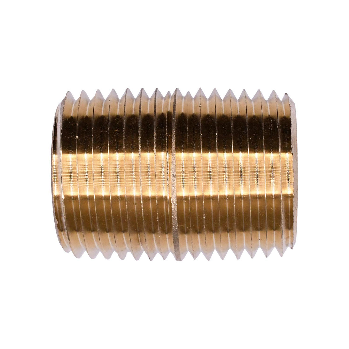 1/2" NPTx1-1/8" Brass Close Nipple Classose Thread