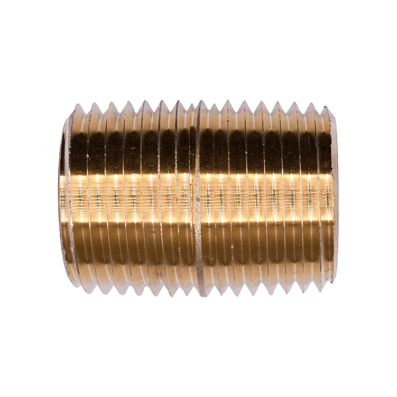 1/2" NPTx1-1/8" Brass Close Nipple Classose Thread