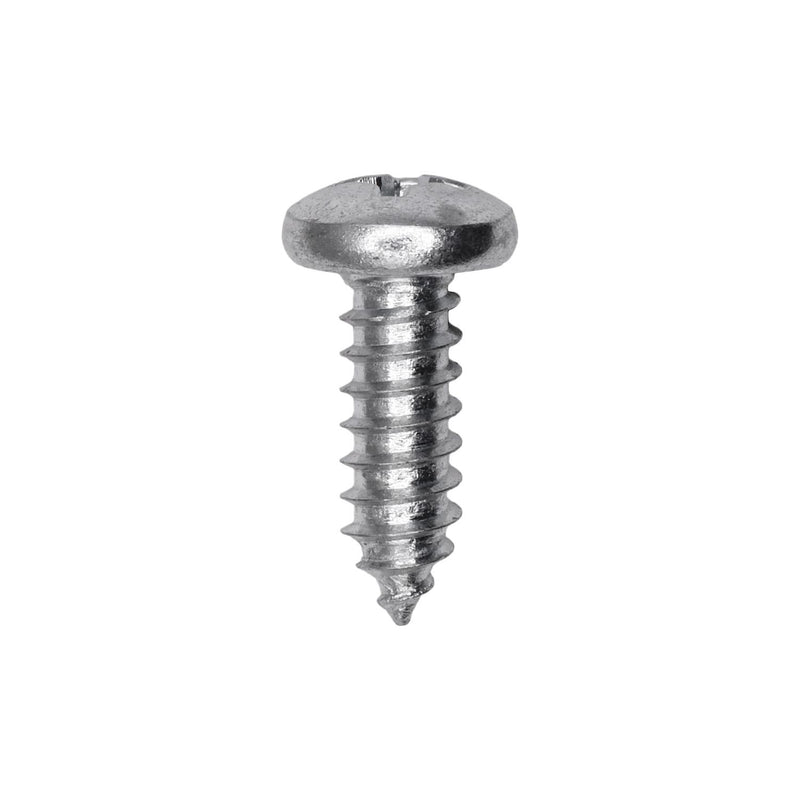 #14x3/4" Phillips Pan Head Tapping Screw, Type A/AB, Zinc