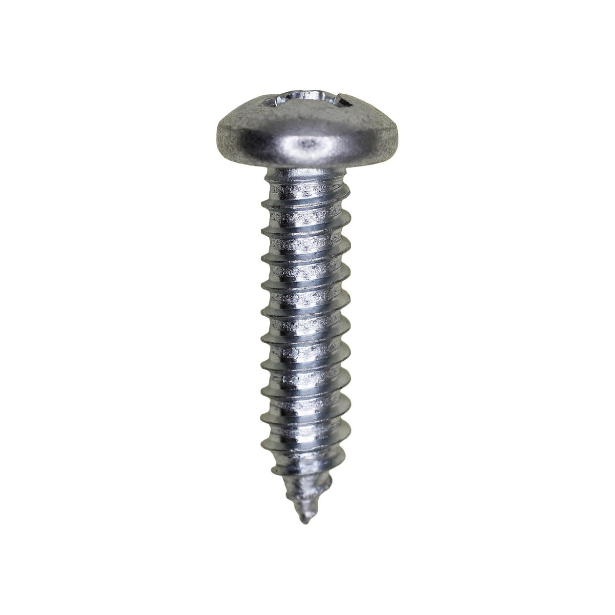 #14x1" Phillips Pan Head Tapping Screw, Type A/AB, Zinc