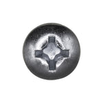 #14x1" Phillips Pan Head Tapping Screw, Type A/AB, Zinc