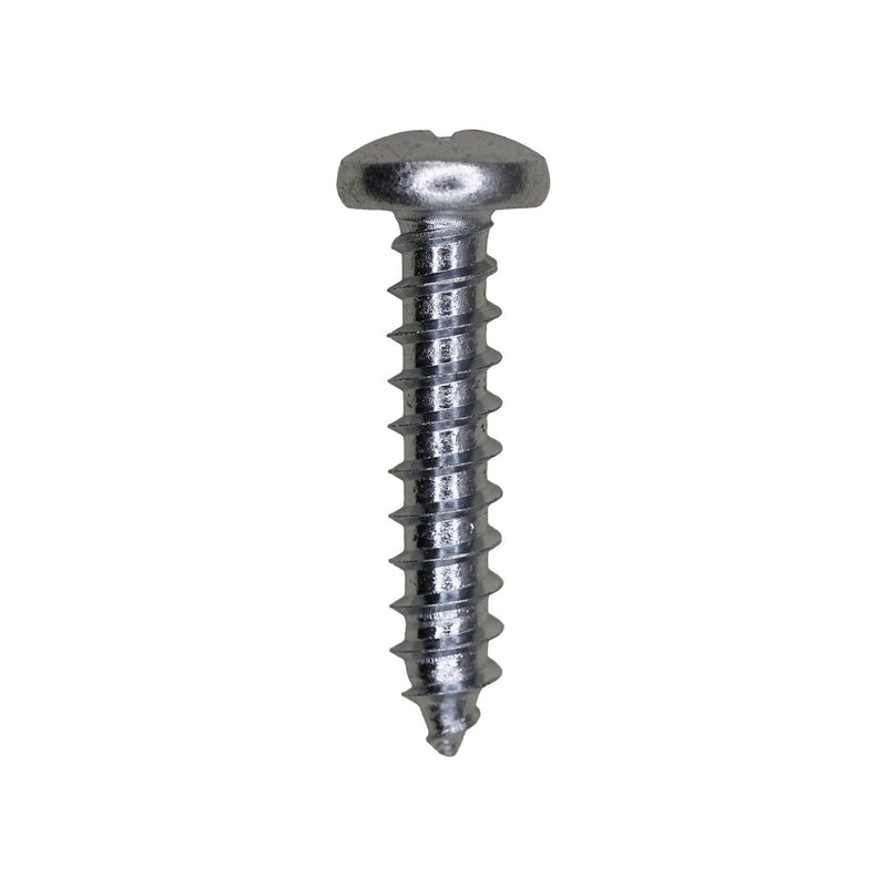 #14x1-1/4" Phillips Pan Head Tapping Screw, Type A/AB, Zinc