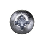 #14x1-1/4" Phillips Pan Head Tapping Screw, Type A/AB, Zinc
