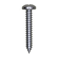 #14x1-1/2" Phillips Pan Head Tapping Screw, Type A/AB, Zinc