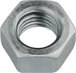 1/2"-13x1-1/2" Round Head Stainless Steel Capped Bumper Bolts with Hex Nuts, Zinc