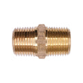 3/8"x3/8" Brass Hex Nipple