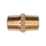 3/8"x3/8" Brass Hex Nipple