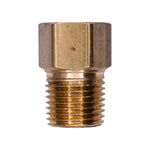 1/4" Brass Inverted Flare Nut