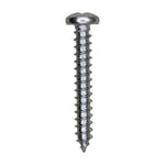 #14x1-3/4" Phillips Pan Head Tapping Screw, Type A/AB, Zinc