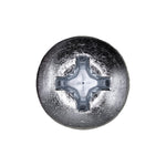 #14x1-3/4" Phillips Pan Head Tapping Screw, Type A/AB, Zinc