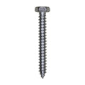 #10x1-1/2" Indented Hex Head Tapping Screw, Type A/AB, Zinc Chromate