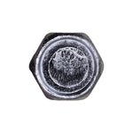 #10x1-1/2" Indented Hex Head Tapping Screw, Type A/AB, Zinc Chromate