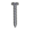 #14x1-1/2" Indented Hex Head Tapping Screw, Type A/AB, Zinc Chromate