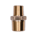 3/8"x1/4" Brass Hex Nipple