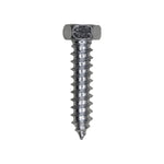 5/16"x1-1/2" Indented Hex Head Tapping Screw, Type A/AB, Zinc Chromate