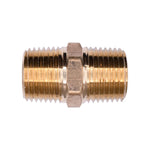 1/2"x1/2" Brass Hex Nipple