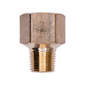 1/4"x1/8" Brass Reducing Pipe Adapter Female Male