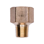 1/4"x1/8" Brass Reducing Pipe Adapter Female Male