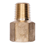 1/4"x1/4" Brass Pipe Adapter Female Male