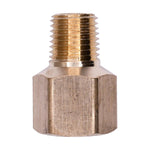 3/8"x1/4" Brass Reducing Pipe Adapter Female Male