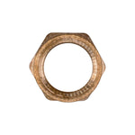 1/4" NPT Brass Pipe Coupling