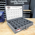 Inch Speed Nuts & U-Nuts Assortment - 457 PCS