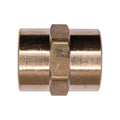 3/8" NPT Brass Pipe Coupling