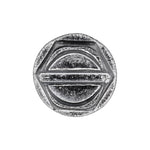 #6x5/8" Slotted Hex Head Flange Washer Tapping Screw, Type A/AB, Zinc Chromate